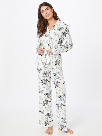 SCHIESSER Pajama in Beige: front