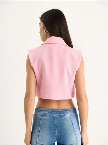 Bianco Lucci Weste in Pink