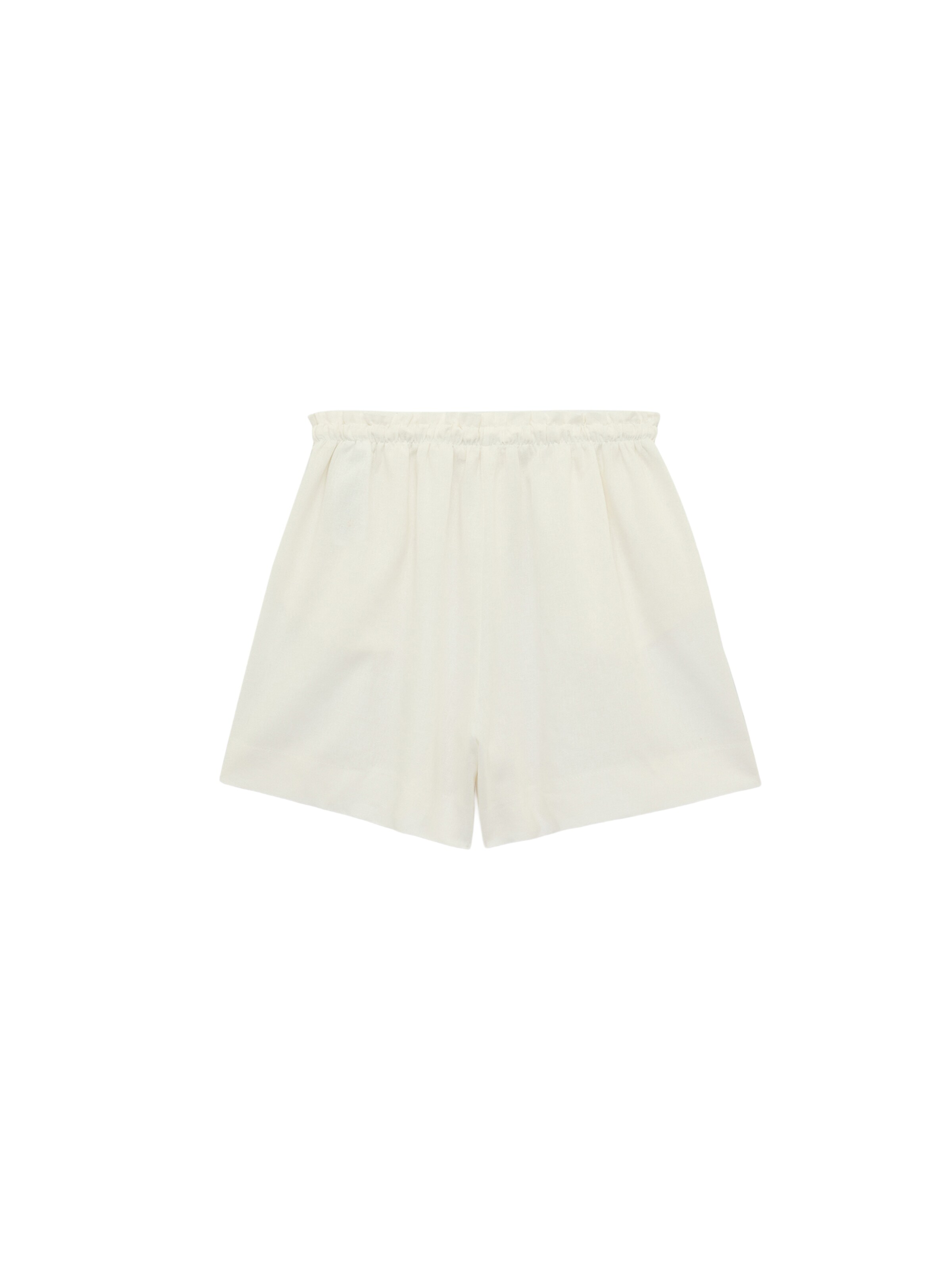 Koton Loose fit Pleat-Front Pants in White