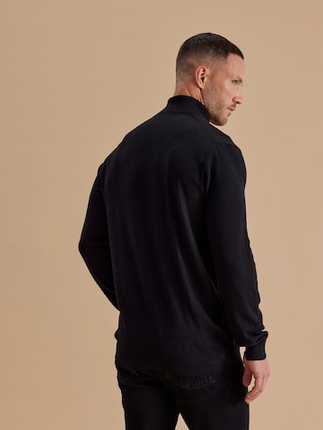 DAN FOX APPAREL Sweater 'Jasper' in Black