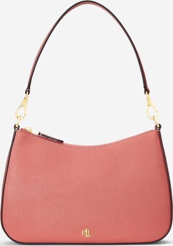 Lauren Ralph Lauren Schultertasche 'Danni' in Pink: predná strana