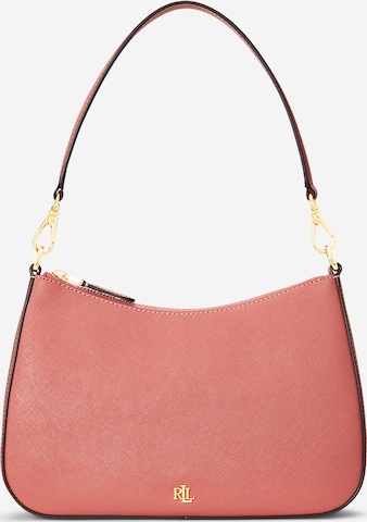 Lauren Ralph Lauren Shoulder Bag 'Danni' in Pink: front