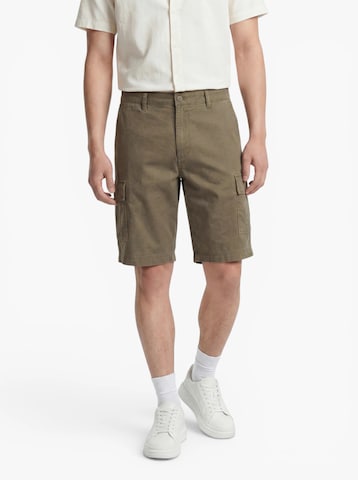 JACK & JONES - Loosefit Pantalón cargo 'JPSTCOLE MATTY' en verde: frente
