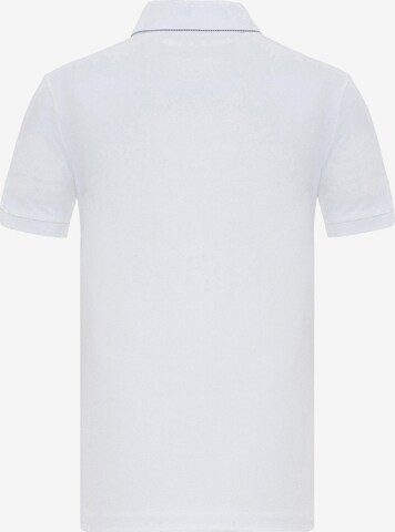 T-Shirt 'Theron' DENIM CULTURE en blanc