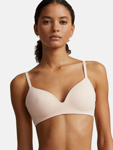 Polo Ralph Lauren T-shirt Bra ' Polo Essentials ' in Pink: front