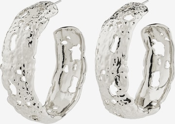 Orecchini 'Eleni' di Pilgrim in argento: frontale