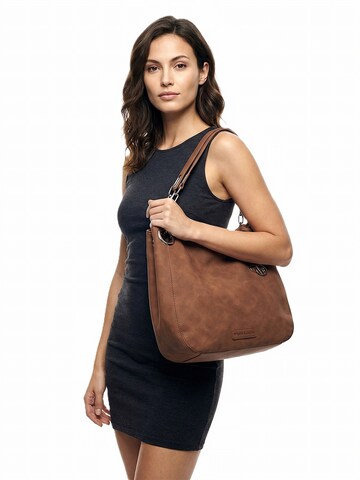Bruno Banani Schultertasche‌ in Braun: Vorderseite