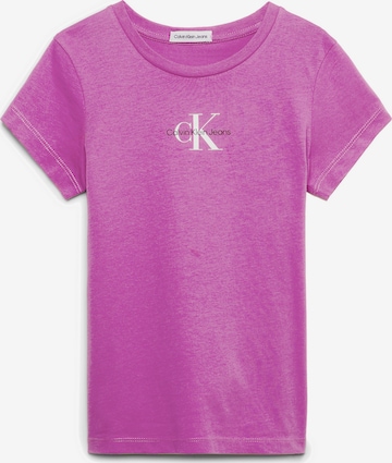 Calvin Klein Jeans - Camisola em rosa: frente