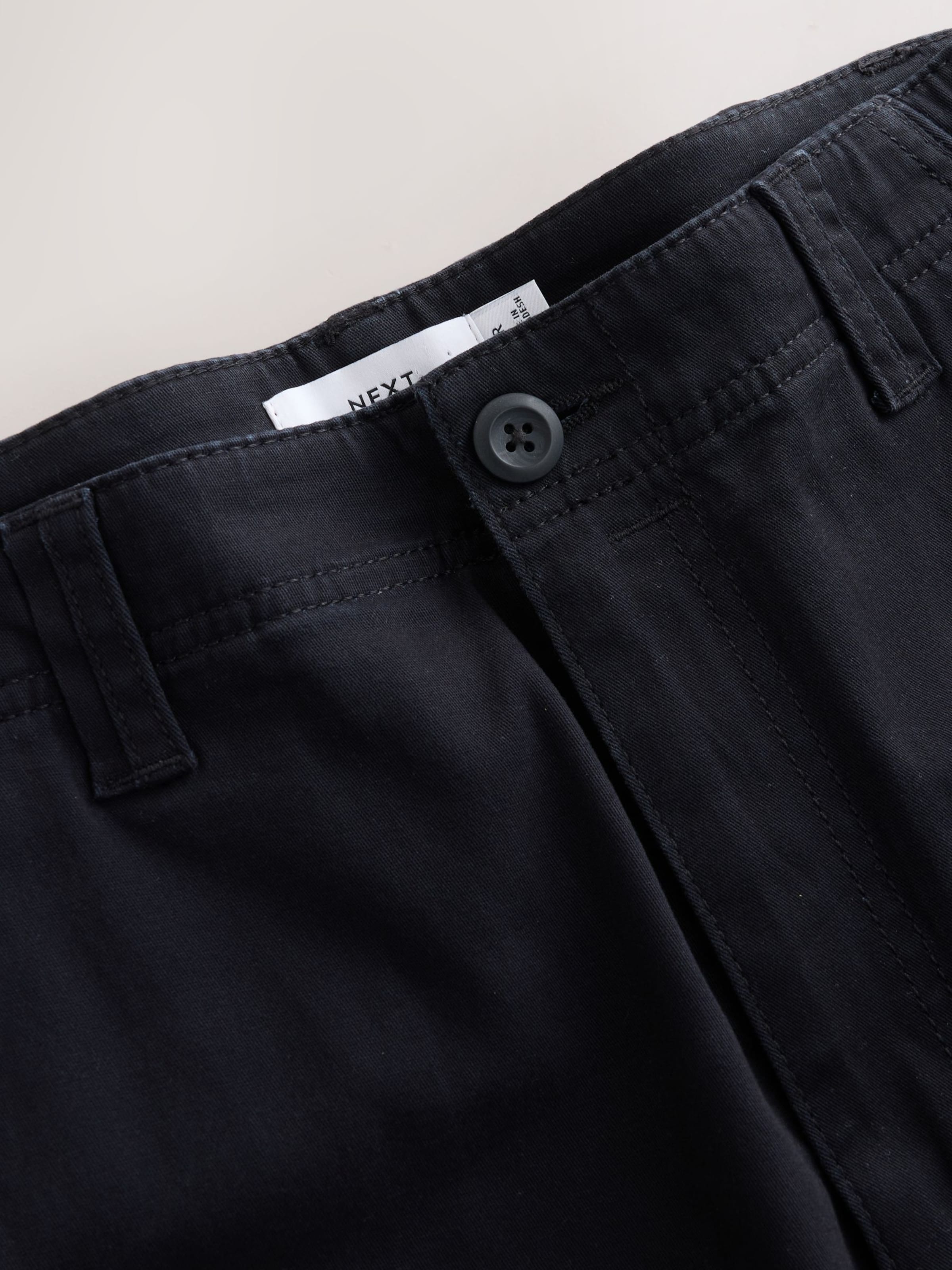 Next - Ropa ancha Pantalón cargo en negro