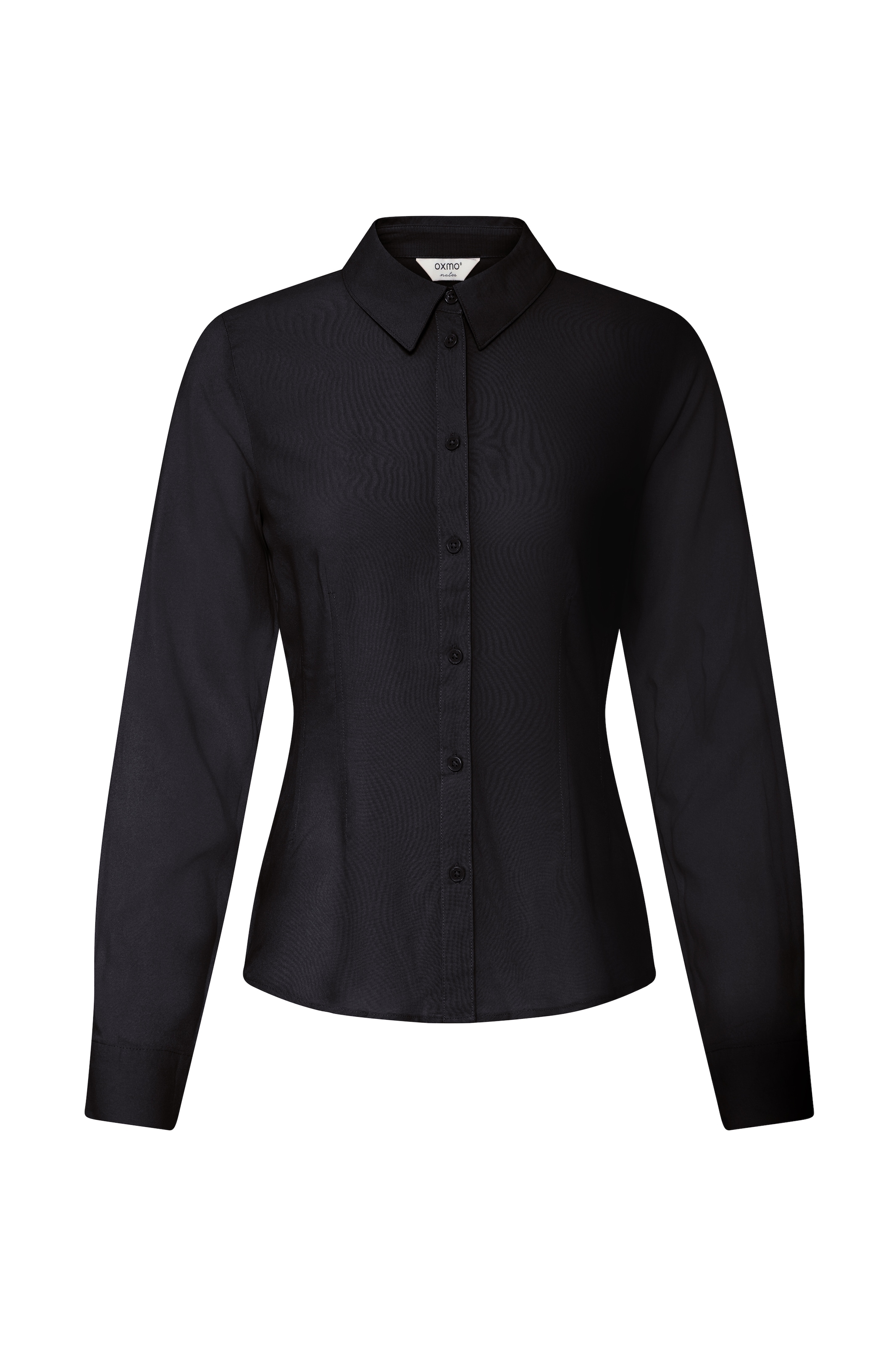 Chemisier ' OXNIlla ' Oxmo en noir : devant