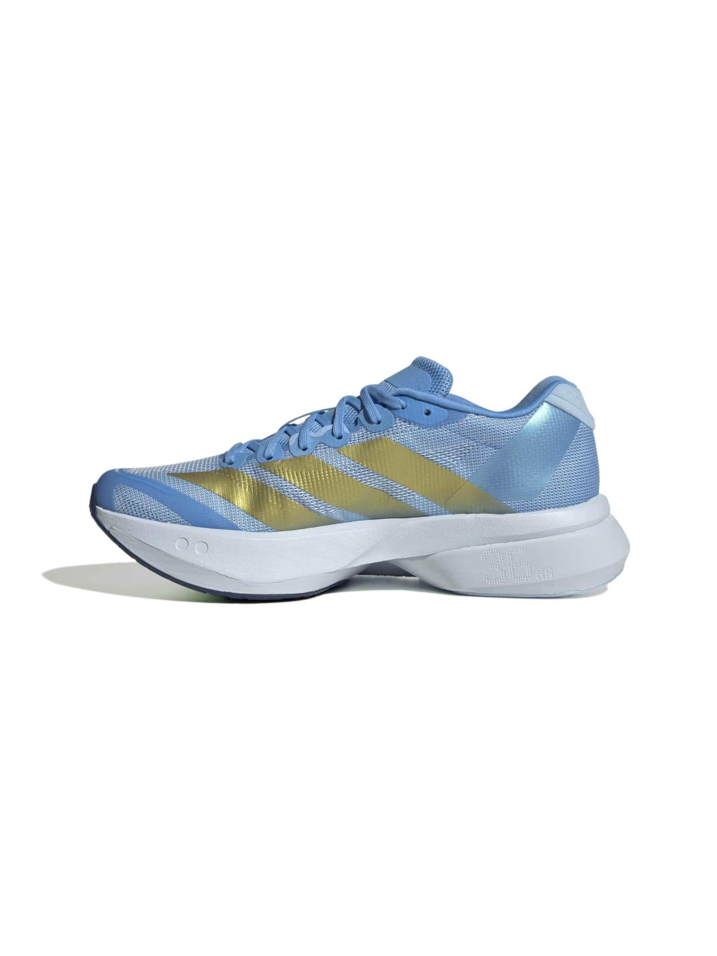 ADIDAS PERFORMANCE Loopschoen 'ADIZERO BOSTON 13' in de kleur Lichtblauw / Goud, Productweergave