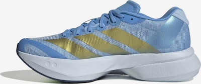 Bėgimo batai 'ADIZERO BOSTON 13' iš ADIDAS PERFORMANCE, spalva – šviesiai mėlyna / Auksas, Prekių apžvalga