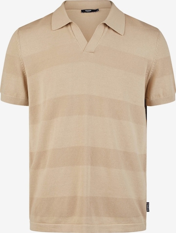 HECHTER PARIS Shirt in Beige: voorkant