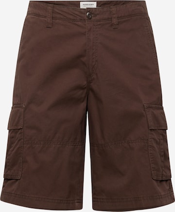 JACK & JONES Cargo trousers 'COLE CAMPAIGN' in Brown: front