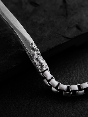 Braccialetto 'FORGED' di REYTEL in argento