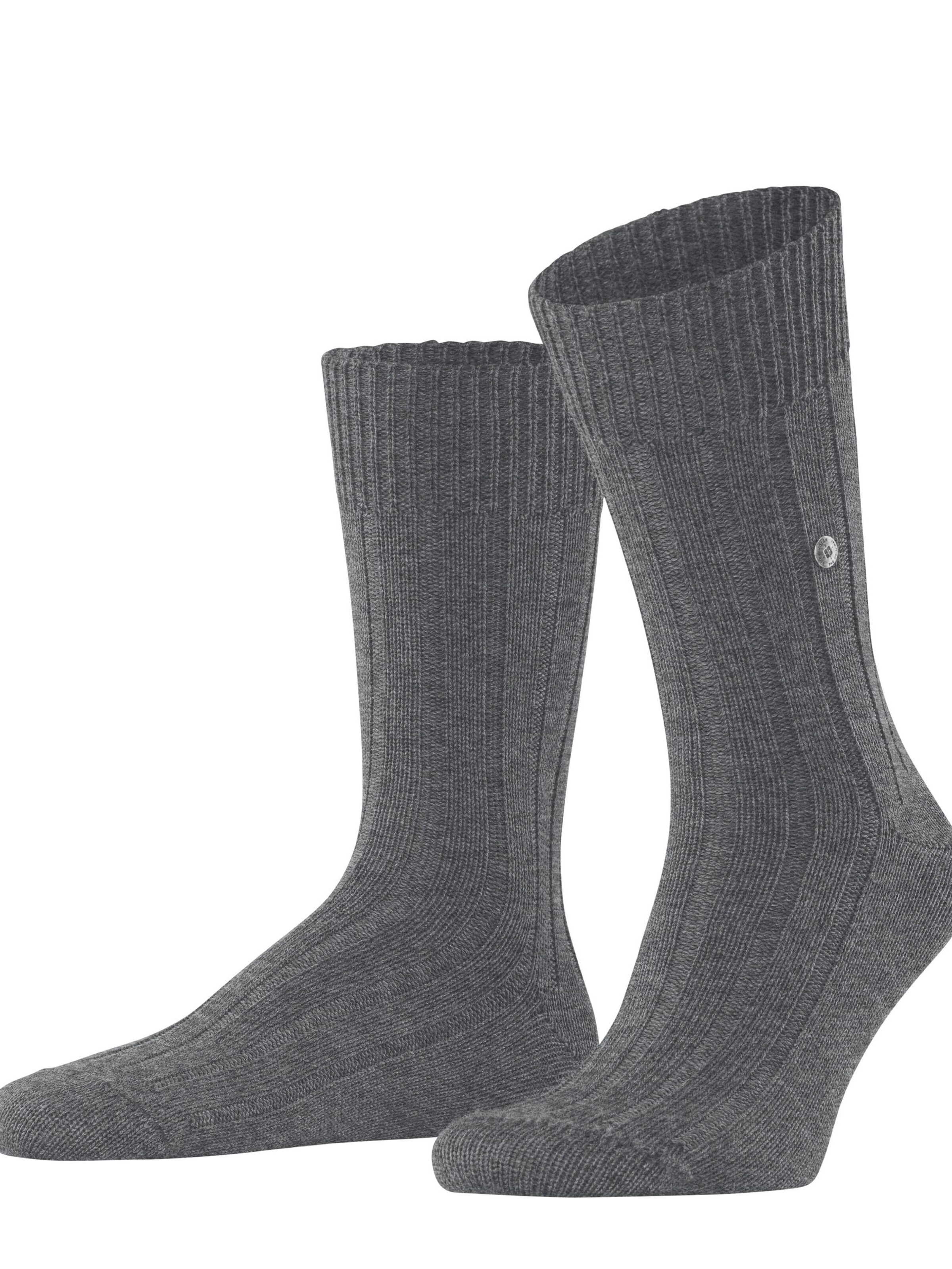 BURLINGTON Socks 'Dover' in Grey: front