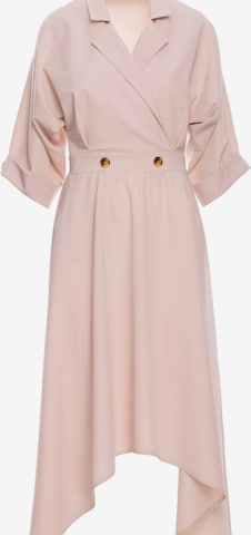 Makover - Vestido en beige: frente