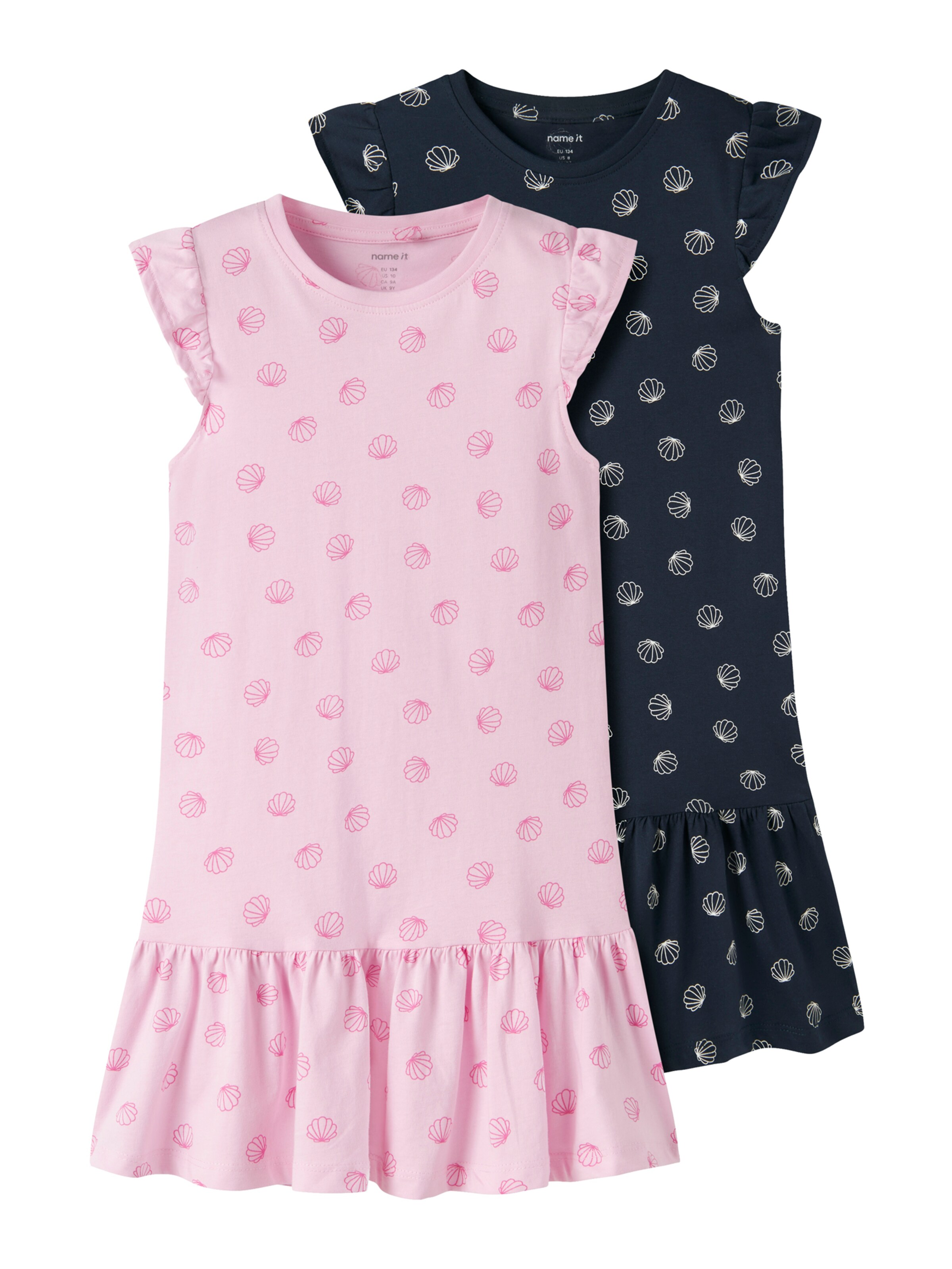 NAME IT Obleka 'NKFVIDA' | modra barva: sprednja stran