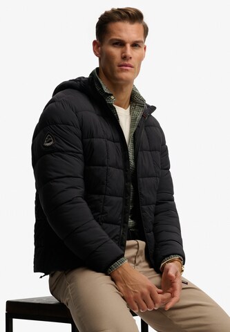 Veste mi-saison 'Fuji Lite' Superdry & Co en noir