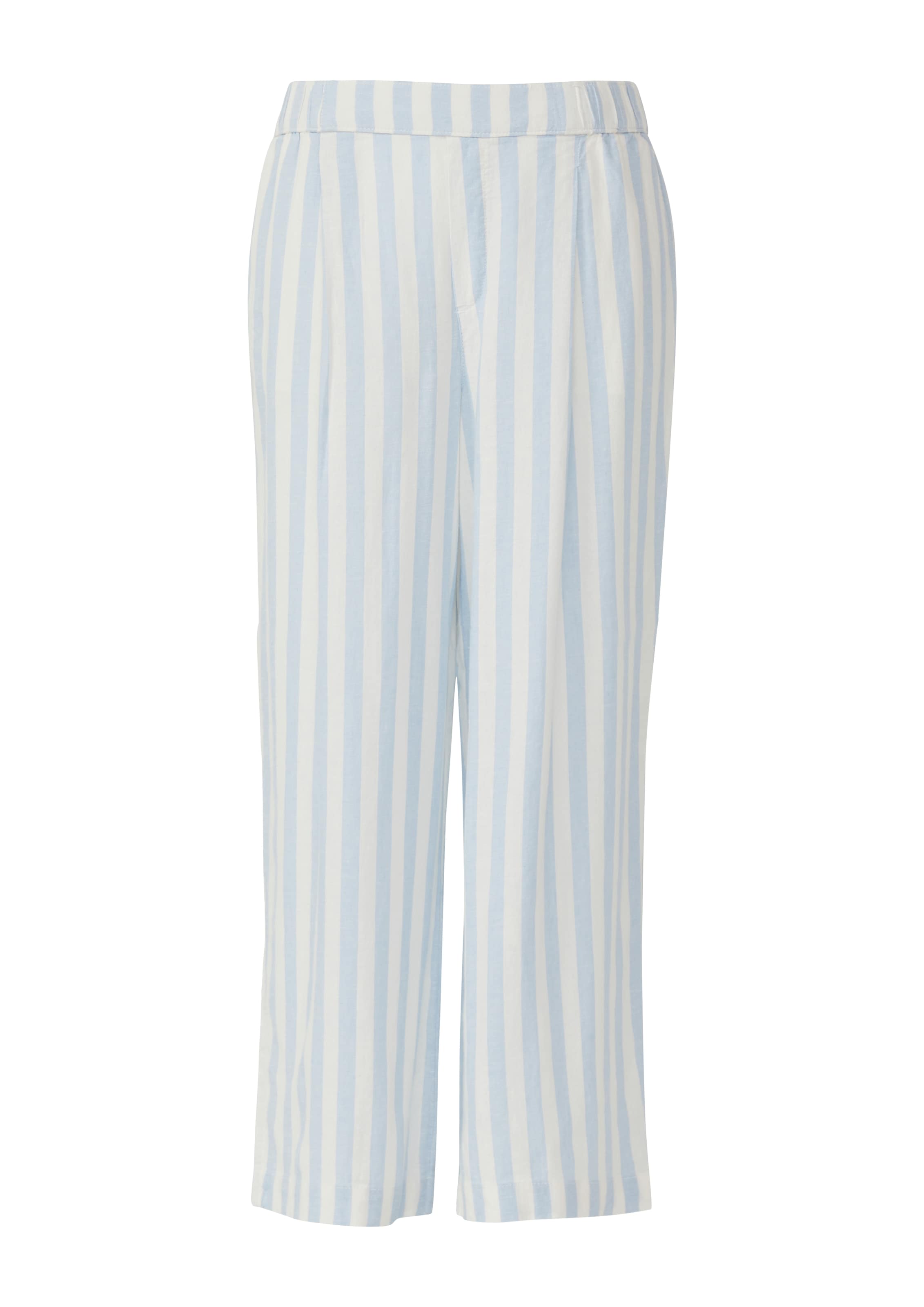 Wide Leg Pantalon à pince s.Oliver en mélange de couleurs : devant