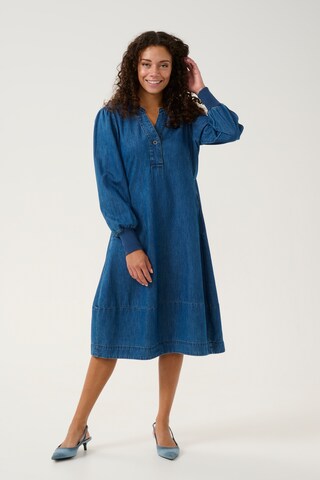 CULTURE Shirt dress in Blue