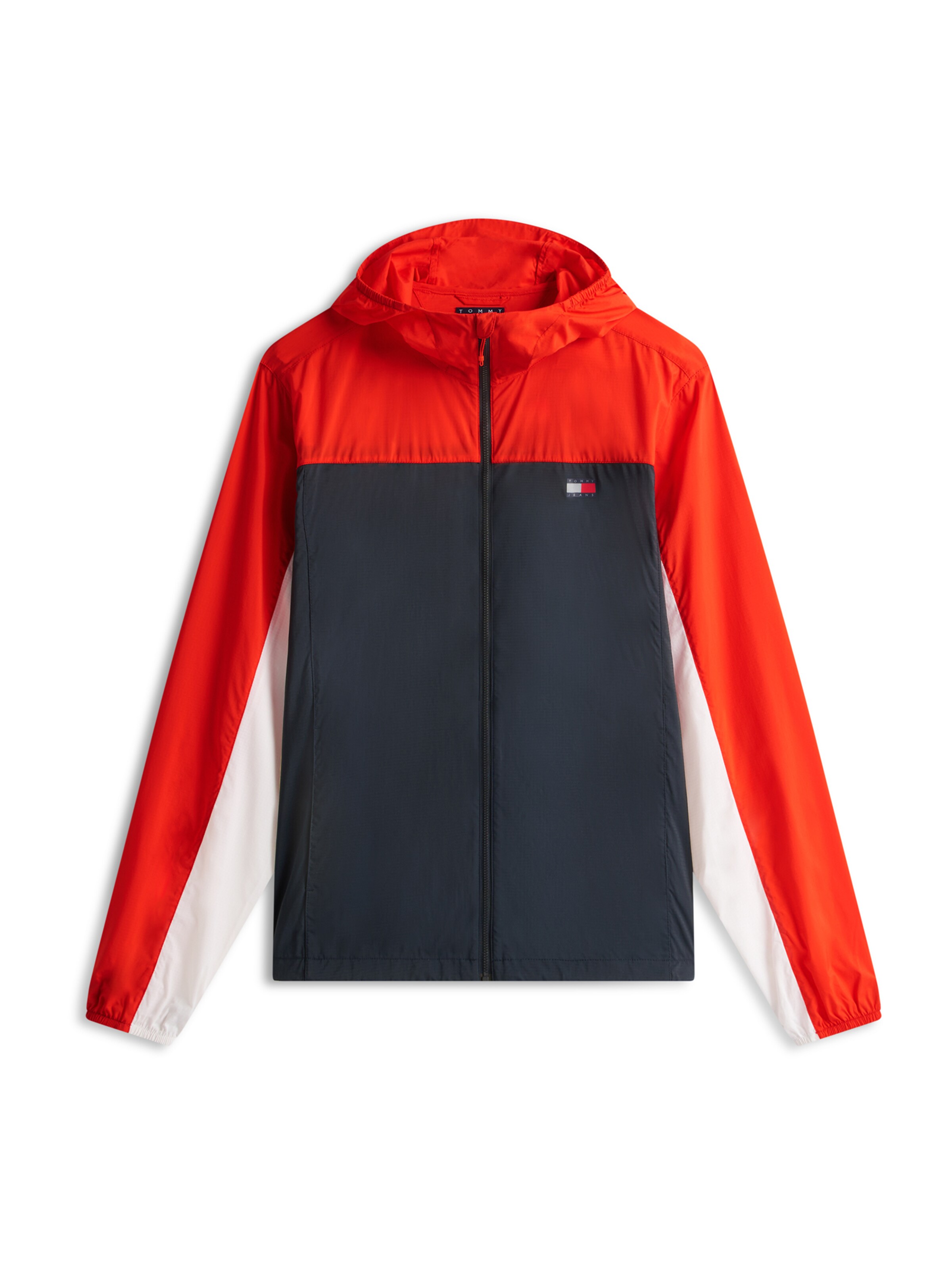 Tommy Jeans - Chaqueta de entretiempo en azul: frente