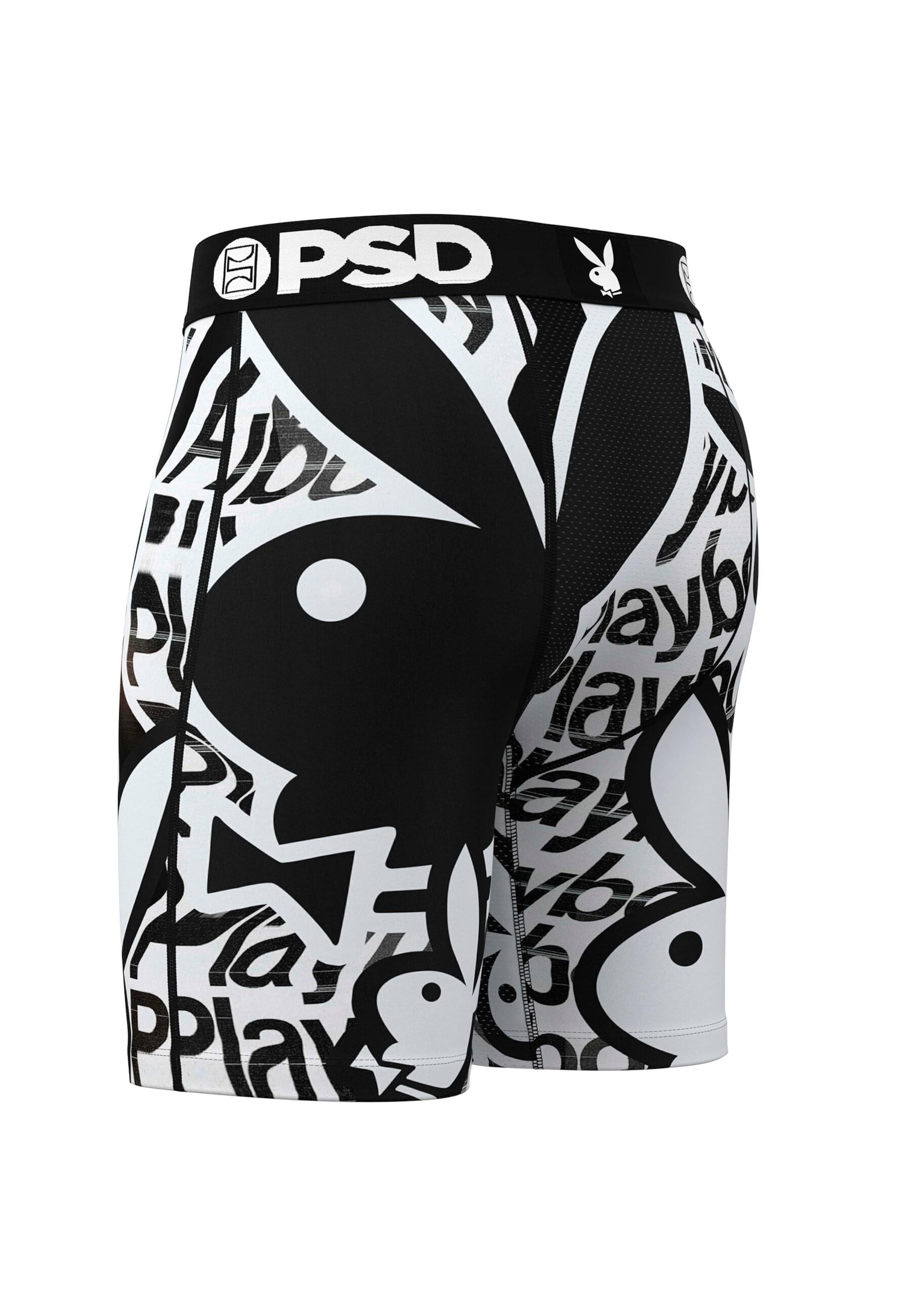 PSD Boxershorts 'Scanner' in Schwarz