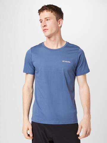 COLUMBIA T-Shirt 'Rapid Ridge' in Blau: predná strana