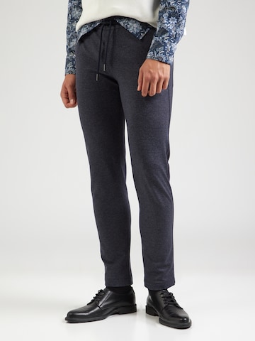 bugatti - regular Pantalón chino en azul: frente