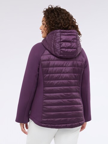 Fiorella Rubino Winterjas in Lila