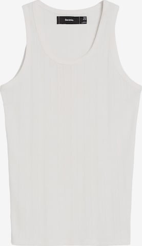 Bershka Shirt in Weiß: predná strana