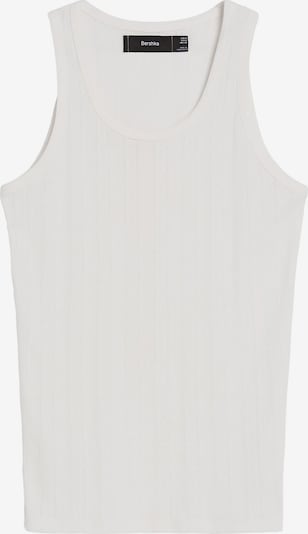 Bershka T-Shirt en blanc naturel, Vue avec produit