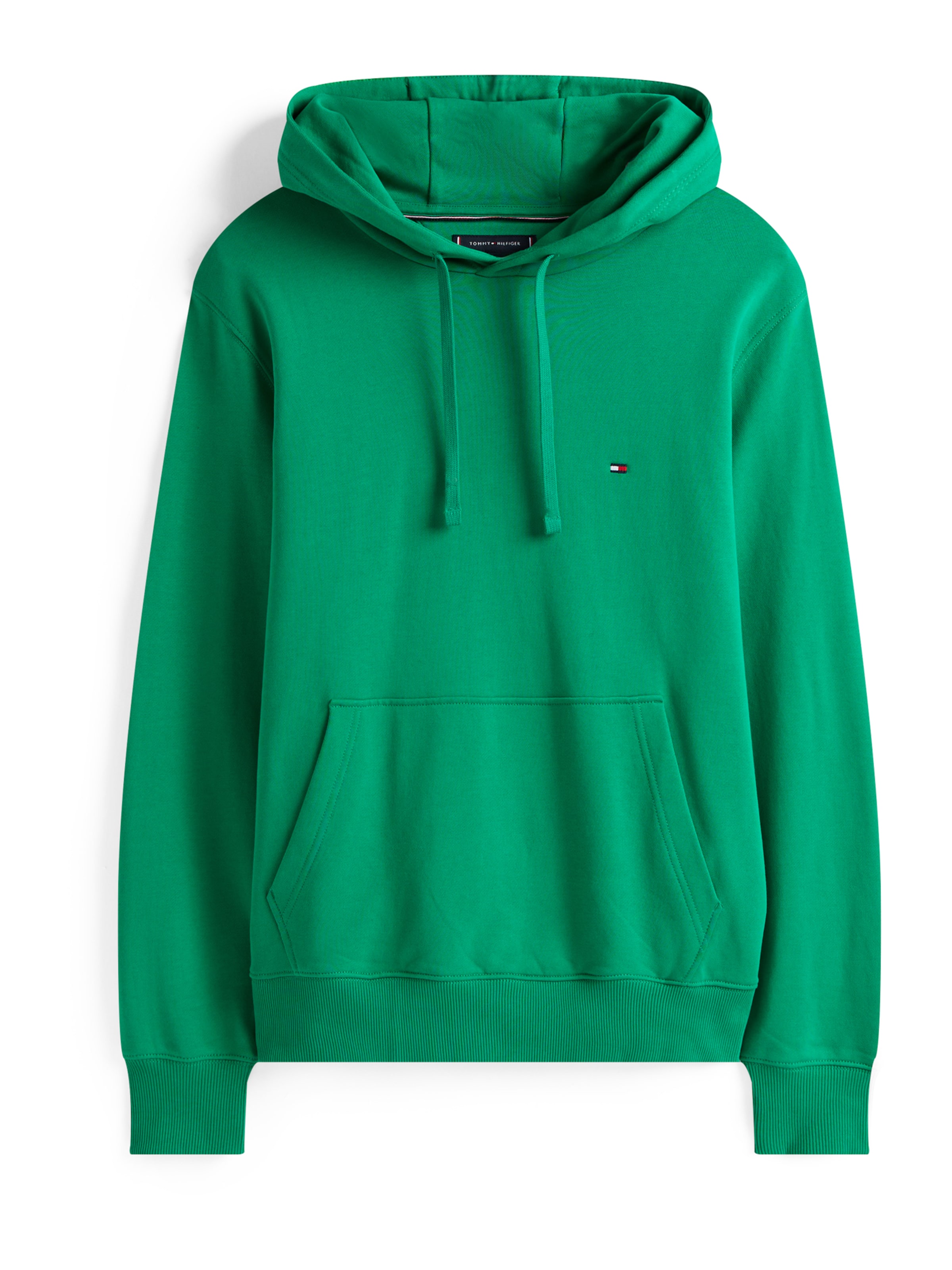 TOMMY HILFIGER Sweatshirt 'ESSENTIAL' in Green: front