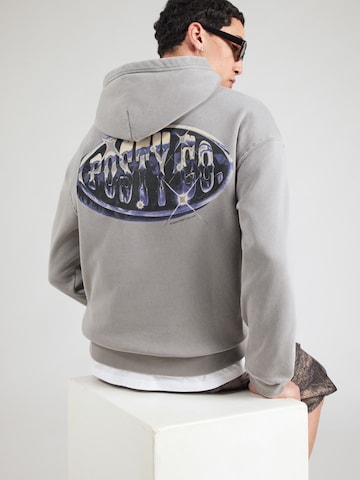 HOLLISTER - Sudadera 'Malone' en gris: frente
