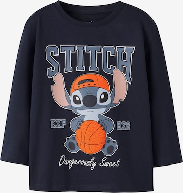 Maglietta 'NMMAMDRES STITCH' di NAME IT in blu: frontale