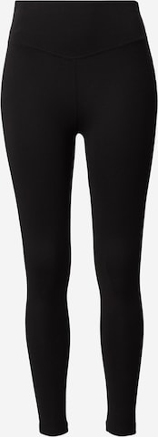Regular Leggings de la About You x Laura Wontorra pe negru: față