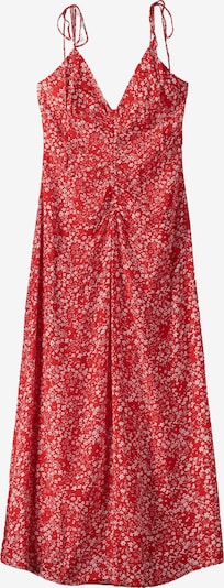 Bershka Kleid in rot / weiß, Produktansicht