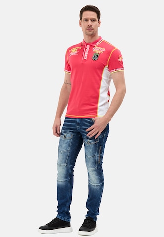 CIPO & BAXX Poloshirt in Rot