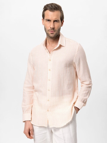 Antioch Regular Fit Hemd in Orange: Vorderseite