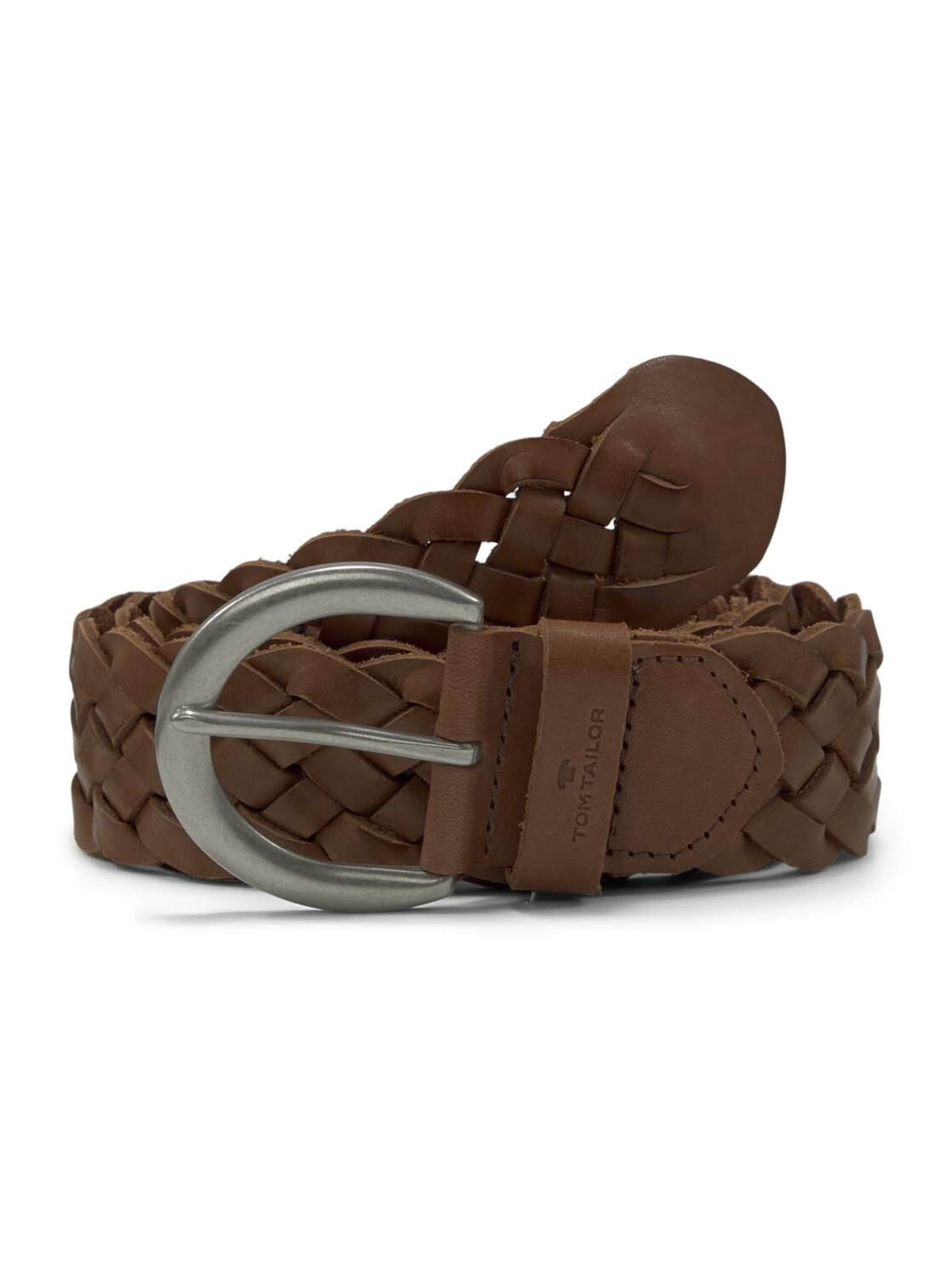 TOM TAILOR Vyö 'Lisa' värissä ruskea: etupuoli