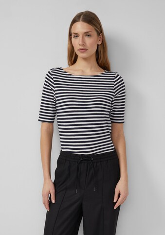 T-shirt s.Oliver en blanc : devant