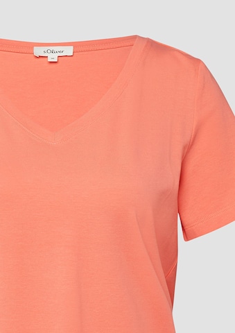s.Oliver Shirt in Oranje