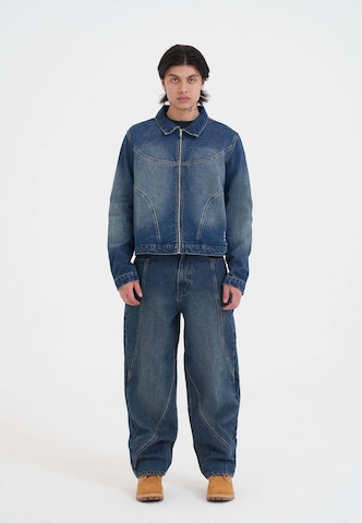 Ed Hardy Övergångsjacka 'Flammender Schädel' i blå