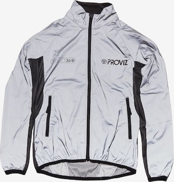 Proviz Athletic Jacket 'REFLECT360' in Silver: front