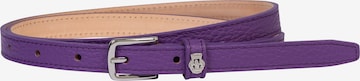 Ceinture 'LINA' Roeckl en violet : devant