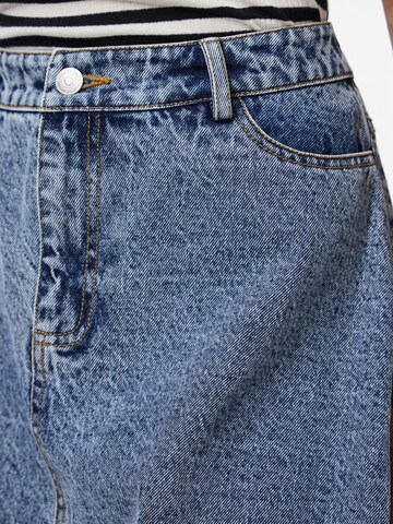 PIECES - Falda 'ALLY' en azul