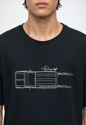T-Shirt Petrol Industries en noir : devant