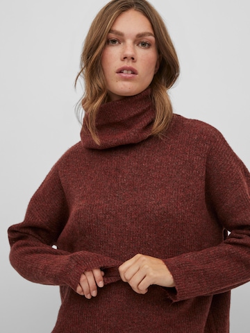 VILA Sweater 'Cilia' in Red