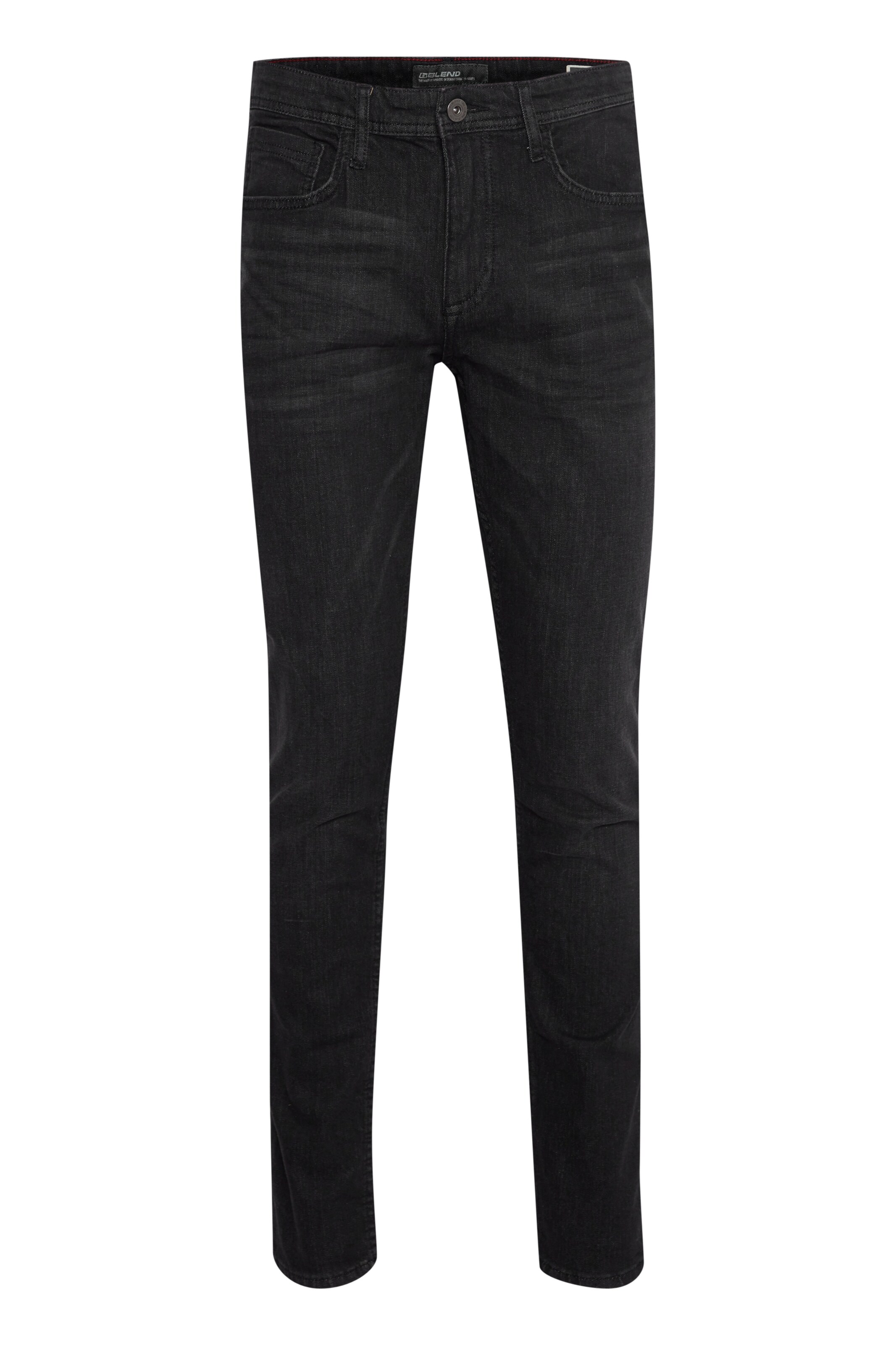 BLEND Slimfit Jeans 'BHNaoki' in Zwart: voorkant