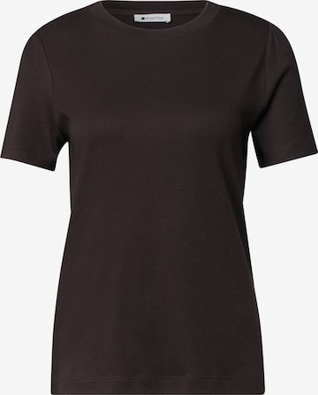 STREET ONE Shirt in Brown: front